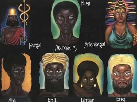 WOW African History Facts, African History Truths, Kemetic Spirituality, Ancient Sumerian, Black God, Ancient Egyptian Gods, African Spirituality, Ancient Knowledge, Human Species