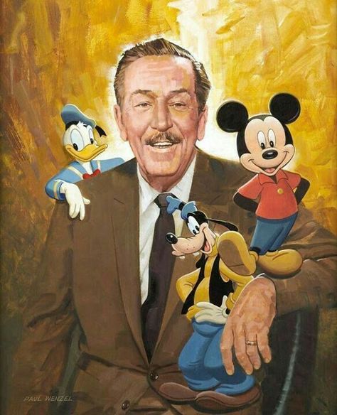 Awesome Mickey Mouse Illustration, Walter Elias Disney, Goofy Disney, Mouse Trap, Vintage Disneyland, Disney Favorites, Disney Life, Jim Henson, Walt Disney Company