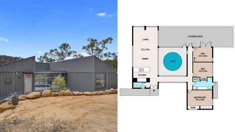 3 Bedroom Shipping Container Homes Australia - 8 Real Examples Shipping Container Homes Australia, Container Homes Australia, 40ft Shipping Container, Container Conversions, Construction Waste, Shipping Container House, Container House Design, Container Homes, Shipping Container Homes