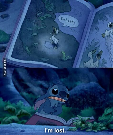 All aboard the feels train  :( Im Lost, The Feels, All Aboard, Lilo And Stitch, Lost, Train, Memes, Funny