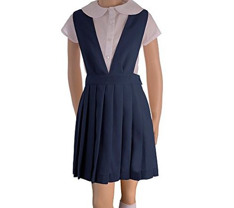 French Toast V-Neck Pleated Jumper Girls Navy 4 Spring School Uniform Pleated Mini Skirt, Blue Pleated Skort For School Uniform, Cheap Cotton School Uniform Dress, Blue School Uniform Pleated Skirt, School Uniform Mini Pleated Skirt, School Wear, Adidas Girl, Dress Girls, Medium Purple