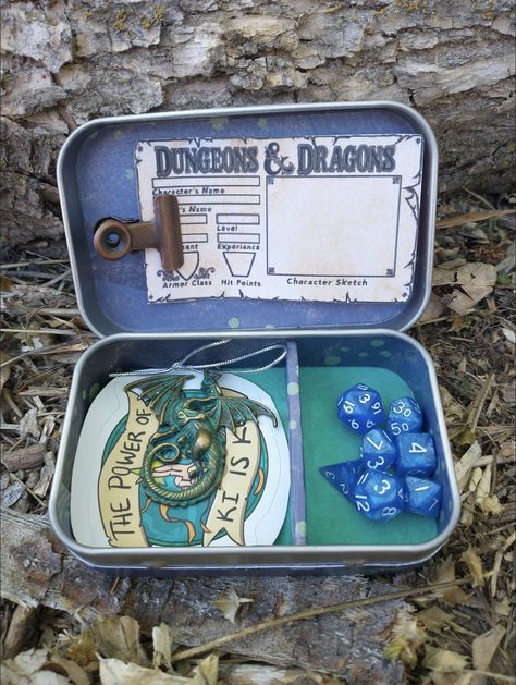 INSPIRATION ONLY, no longer for sale Handmade Dnd Gifts, Dnd Minigames, D&d Gift Ideas, Dnd Accessories Diy, D&d Diy Crafts, Dnd Crafts Diy Projects, D&d Party, Dnd Crafts Diy, Dnd Gift Ideas