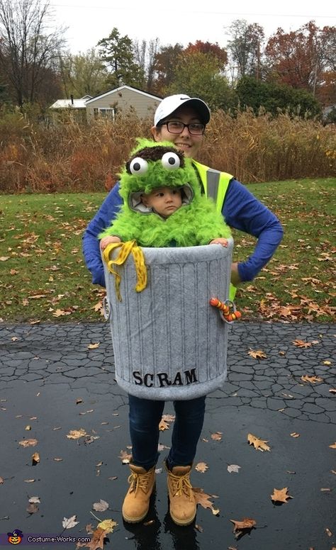 Halloween Kostüm Baby, Baby Boy Halloween, Boy Halloween, Baby Kostüm, Homemade Halloween Costumes, Oscar The Grouch, Halloween Costume Contest, Boy Halloween Costumes