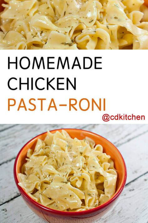 Noodle Side Dishes, Pasta Roni Recipes, Homemade Chicken Pasta, Pasta Roni, Side Dishes For Chicken, Pasta Side Dishes, Pasta Sides, Chicken Breast Recipes Healthy, Idee Pasto Sano