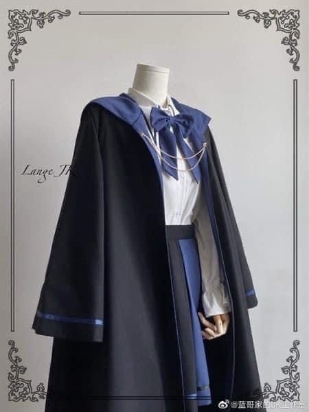 Ravenclaw Uniform, Ravenclaw Outfit, Korean Fashion School, Academy Uniforms, School Uniform Fashion, Harry Potter Outfits, Witch Outfit, School Dresses, Uniform Fashion