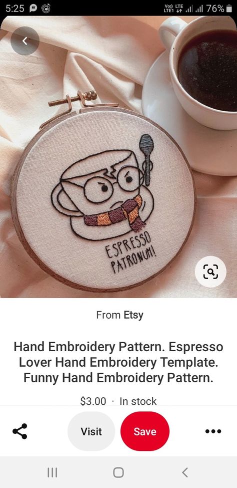 Funny Hand Embroidery, Espresso Patronum, Lovers Hands, Embroidery Template, Hand Embroidery Pattern, Embroidery Pattern, Embroidery Patterns, Hand Embroidery, Espresso