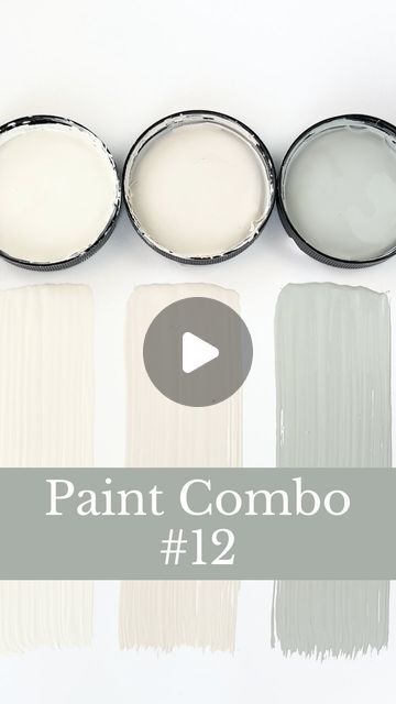 Loralee AhMu on Instagram: "Another incredible paint color combo for your home:   1️⃣ Swiss Coffee is a warm, soft white with creamy undertones. It’s a popular choice for trim and walls because it isn’t stark, allowing it to complement a wide range of colors.  2️⃣ Balboa Mist is a light, warm gray with subtle taupe undertones. It’s a neutral color making it an excellent choice for main living spaces or bedrooms.  3️⃣ Boothbay Gray (HC-165) is a medium-toned bluish-gray that has a soft, calming presence. Its versatility allows it to be used in a variety of settings and with different styles.  This is a great combo because off the combination of warm and cool colors. Swiss Coffee offers warmth, while Boothbay Gray introduces a cooler note. Balboa Mist bridges these two by having a warm gray Boothbay Gray, Balboa Mist, Paint Color Combos, Interior Wall Colors, Taupe Walls, Swiss Coffee, Warm And Cool Colors, Beautiful Room, Paint Colors Benjamin Moore