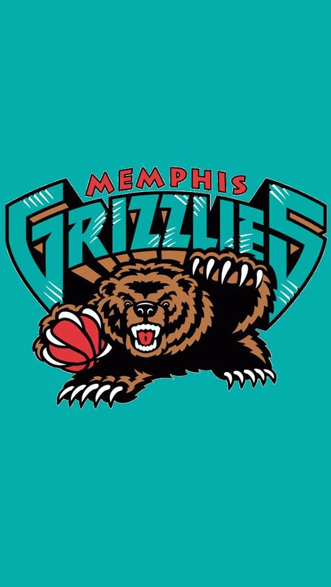 Nba Grizzlies, Grizzlies Jersey, Grizzlies Basketball, Memphis Basketball, Vancouver Grizzlies, Baseball Teams Logo, Bola Basket, Logo Basketball, Team Wallpaper