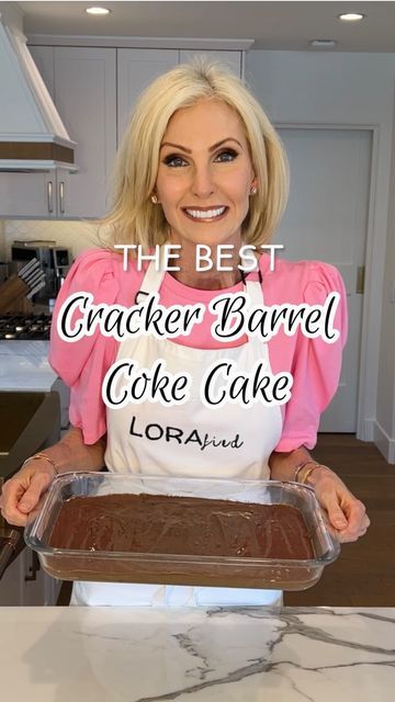 Cracker Barrel Chocolate Coke Cake, Cracker Barrel Chocolate Cake, Cracker Barrel Coca Cola Cake, Cracker Barrel Coke Cake Recipe, Coca Cola Cake With Box Cake, Cracker Barrel Coca Cola Cake Recipe, Cake Mix With Soda, Chocolate Cake Mix Hacks, Coke Cake Recipe