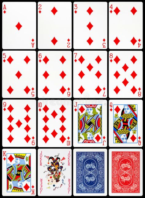 Playing Cards - Diamonds Suit. 16 single photos of classic playing cards isolate #Sponsored , #Sponsored, #Ad, #Diamonds, #Cards, #playing, #Suit Playing Cards Diamonds, Drawing Of Playing Cards, Playing Cards Shirt Design, Playing Cards Reference, Play Cards Design, Deck Of Cards Drawing, Playing Card Printable, Deck Of Cards Art, Playing Cards Drawing