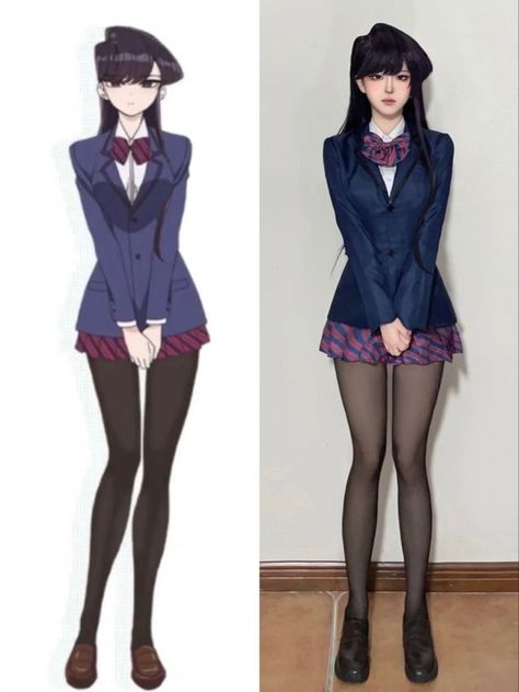 Komi Outfits, Komi Cosplay, Sans Cosplay, Cant Communicate, Komi Can't Communicate, Snk Cosplay, 일본 패션, Sailor Moon Cosplay, Women's Uniforms