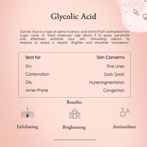 Glycolic acid can be an effective ingredient for reducing hyperpigmentation. Glycolic Acid is a potent pore cleaner and works as an exfoliant to help shed dead skin cells from the surface of your face . . Add the #kimiska in your bath & body care routine, head to the link in our bio!. . #glycolic #skincare #glycolicacid #skin #healthyskin #skincaretips #exfoliation #acne #skincareproducts #acid #glowingskin #antiaging #kimiska #theordinaryskincare #serum #hbrandsgroup Pore Cleaner, The Ordinary Skincare, Reduce Hyperpigmentation, Alpha Hydroxy Acid, Body Care Routine, How To Exfoliate Skin, Clean Pores, Glycolic Acid, Skin Concern