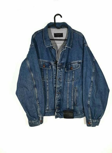 Oversize Denim Jacket, Timeless Closet, Dr Wardrobe, Fit Board, Character Fashion, Demin Jacket, Designing Ideas, Fashion Archive, Vintage Valentino