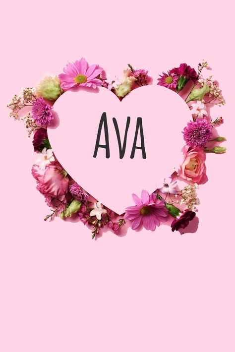 Name Ava, Ava Name, Pretty Wallpaper Ipad, Cute Name, Cute Summer Wallpapers, Iphone Pictures, Cute Names, Acrylic Nails Coffin Short, Acrylic Nails Coffin