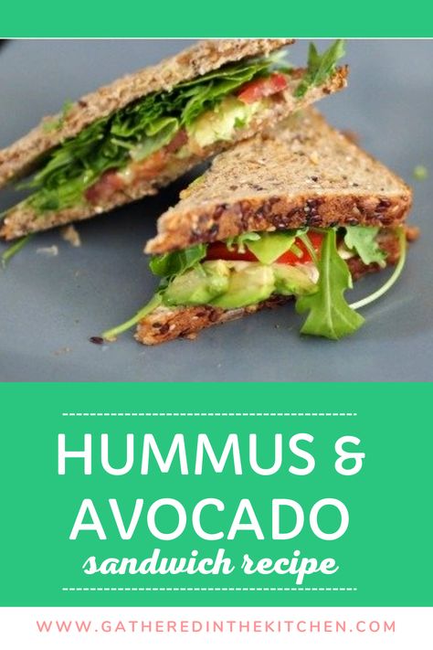 Avocado Hummus Sandwich, Hummus Sandwich Recipes, Avocado Sandwich Recipes, Hummus Sandwich, White Bean Hummus, Types Of Sandwiches, Avocado Sandwich, Avocado Hummus, Vegan Chocolate Cake