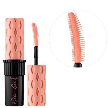 Roller Lash Curling & Lifting Mascara Mini - Benefit Cosmetics | Sephora Benefit Roller Lash Mascara, Benefit Roller Lash, Roller Lash Mascara, Roller Lash, Mini Mascara, Mascara Tips, Lengthening Mascara, Best Mascara, Mini Makeup