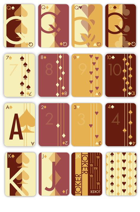 Modern Art Playing Cards on Behance Art Playing Cards, Cool Playing Cards, Game Card Design, Playing Cards Art, Playing Cards Design, 카드 디자인, Celebrity Tattoos, Poker Cards, Deck Design