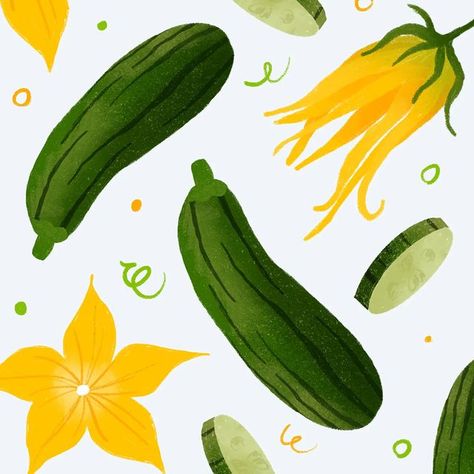 Justyna Filipiak on Instagram: "Day 24/31 of #summerdrawalong ZUCCHINI #theydrawandcook #foodillustration #foodie #food #illustration #digillustration…" Family Illustration, Food Illustration, Kids Book, Foodie Food, Kids' Book, Food Illustrations, Zucchini, On Instagram, Instagram