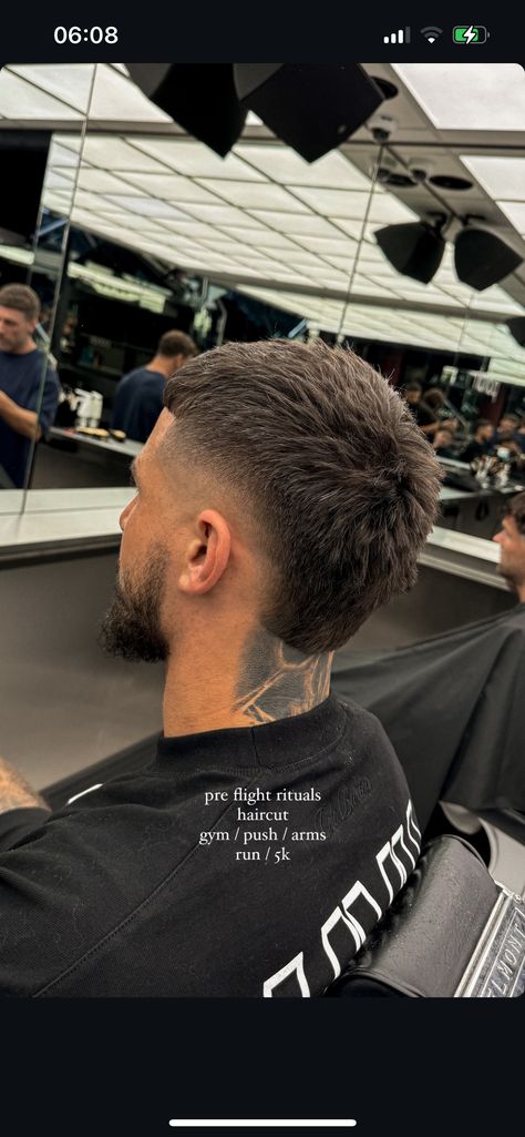 Mullet Hairstyle Men Short Hair, Down Fade Haircut, Low Fade Haircut Straight Hair, Tapered Fade Mullet, Male Mullet Hairstyle, Types Of Buzzcuts Men Haircuts, Texture Haircut Men, Chris Bumstead Mullet, The Edgar Haircut