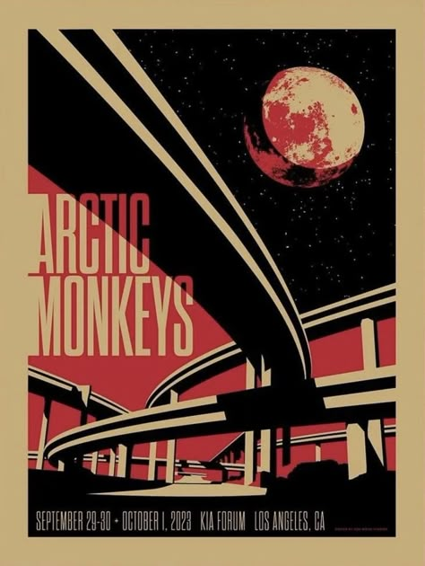 Band Posters Arctic Monkeys, Attic Monkeys Poster, Arctic Monkeys Poster, Arctic Monkeys Concert, The Arctic Monkeys, F1 Poster, Vintage Poster Design, Artic Monkeys, Room Redesign