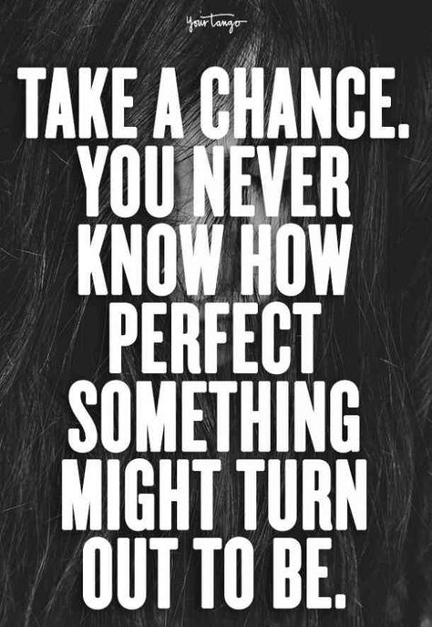 "Take a chance. You never know how perfect something might turn out to be." — Unknown#lovequotes #iloveyou #iloveyouquotes #romanticquotes Follow us on Pinterest: www.pinterest.com/YourTango High School Crush Quotes Feelings, New Crush Quotes Feelings, Dear Crush Quotes, Ny Quotes, Teenage Crush Quotes, Crush Quotes Tumblr, Talk To Your Crush, Crush Quotes For Her, Boy Crush Quotes