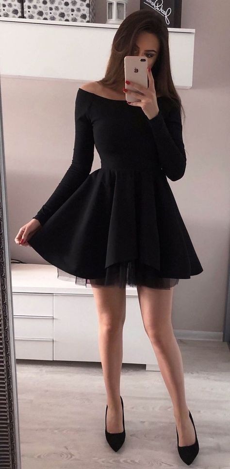 e6d8545daa42d5ced125a4bf747b3688desc48216107ri Full Short Dress, Cute Long Sleeve Dresses For Teens, Party Wear Dresses Western Short, Simple Hoco Dresses, Simple Formal Dresses, Plus Size Homecoming Dresses, Black Prom Dress Short, Simple Homecoming Dresses, Short Red Prom Dresses