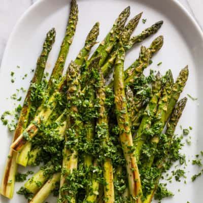 Cilantro-Lime Gremolata | Cook's Illustrated Cilantro Recipes, Spring Veggies, Flavored Olive Oil, Garlic Uses, America's Test Kitchen Recipes, Fresh Asparagus, Kitchen Recipe, America's Test Kitchen, Cooks Illustrated