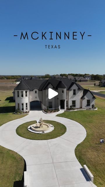 NavaRealtyGroup | Texas Real Estate on Instagram: "Our Newest Listing - Luxury Custom Home In Exclusive Gated Community In Mckinney Texas 📍

6924 Deerwood Trl, McKinney, TX 75071
5 Bed | 5.5 Bath | 1 Acre Lot | 3 Car Garage | 5334  SqFt 
Listed Price: $1,650,000

Explore this inviting French Country Luxury Home in McKinney Texas, featuring 5 bedrooms, with custom-designed features, plus a versatile study or bonus space, and 5 full bathrooms and media room. 

Step inside to an open floor plan with high 20ft ceilings, flooded with natural light and a modern  fireplace in the great room. 

The gourmet kitchen boasts top-of-the-line appliances, including a convection oven and microwave. Retreat to the primary bedroom with a spa-like ensuite bathroom and a walk-in closet with a large island, a Texas Style Homes, Mckinney Texas, Ensuite Bathroom, 3 Car Garage, Primary Bedroom, Gourmet Kitchen, Full Bathroom, Texas Homes, Modern Fireplace