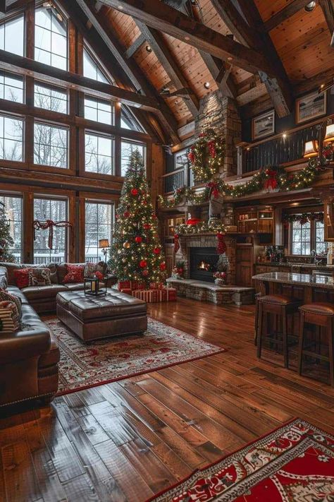 Mountain Dream Homes, Cabin Aesthetic, Dream Life House, Cabin Interiors, Rustic Home Design, Log Cabins, Dream House Plans, Cabin Homes, Winter House