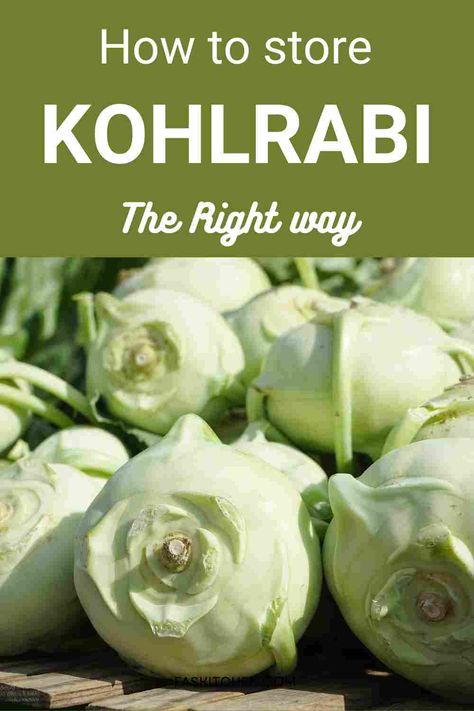 A Pinterest pin featuring a guide to kohlrabi - a nutritious and versatile vegetable. Explore its health benefits, nutrition, and learn how to buy and store kohlrabi. Perfect for healthy eating enthusiasts! 🌱🥗 #Vegetables #HealthyLiving Preserving Kohlrabi, Kolarabi Recipes Easy, Kohlrabi Recipes Healthy, Crunchy Salads, Kohlrabi Recipes, Brassica Oleracea, Nutrition And Health, Crunchy Salad, Root Veggies