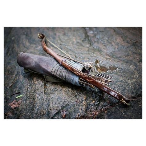 Recurve Bow for Lara Croft Tomb Raider Cosplay ❤ liked on Polyvore featuring weapons Crossbow Aesthetic, Cash Photography, Bow And Quiver, John Nettles, Diy Crossbow, Short Bow, Lara Croft Game, Bow Quiver, Elf Ranger