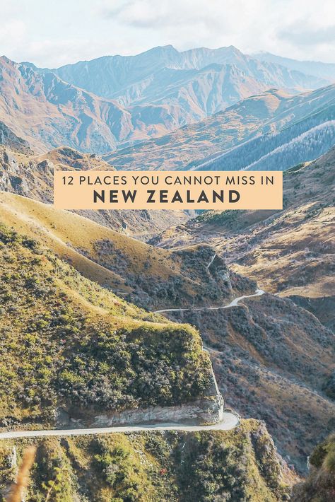 12 Places to Visit in New Zealand New Zealand Itinerary, New Zealand Adventure, Nz Travel, New Zealand Travel Guide, Visit New Zealand, Waiheke Island, New Zealand South Island, New Zealand North, Oceania Travel