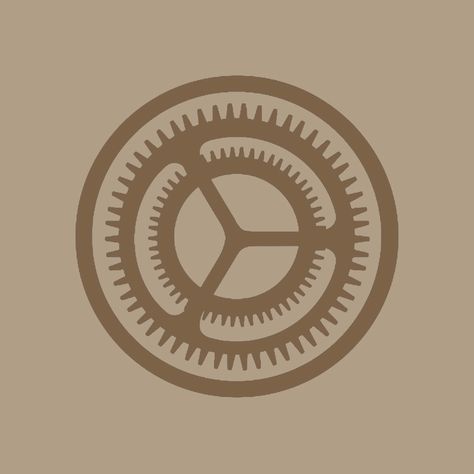 App Covers Brown Aesthetic, Brown Cream Aesthetic App Icons, Aesthetic Logos For Apps Brown, Neutral App Icons Aesthetic Brown, Beige Settings Icon, Brown Iphone Icons, Brown Settings Icon, App Covers Brown, Brown App Covers