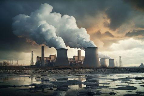 Thermal Power Station, Image Cloud, Sea Storm, Nuclear Plant, Water Pollution, Nuclear Power Plant, Nuclear Power, Air Pollution, Sunset Sky