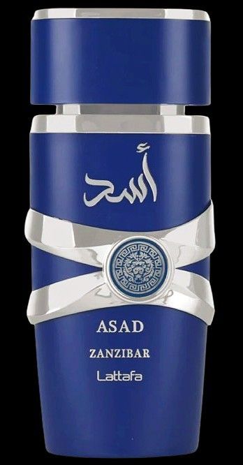 Asad Zanzibar by Lattafa Perfumes was launched in 2024. Top Notes: Black Pepper, Lavender. Middle Notes: Salt, Coconut Water, Iris. Base Notes: Vanilla, Incense. Water Iris, Vanilla Incense, Steam Distillation, Islamic Culture, Bitter Orange, Coconut Water, Black Pepper, Incense, Vanilla