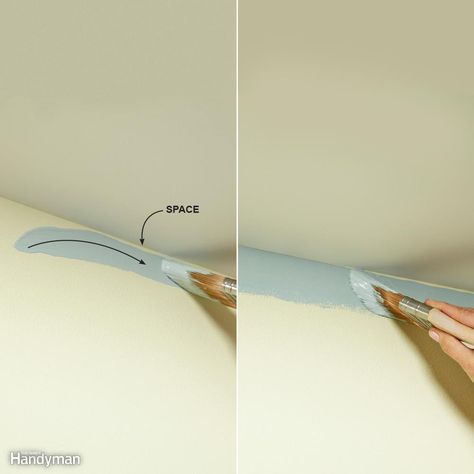 Edge Painting Tool, House Painting Tips, Ceiling Texture, Storing Paint, Paint Line, Hur Man Målar, Kraf Diy, Diy Home Repair, Window Painting