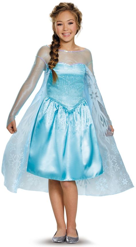 Disney Frozen: Elsa Tween Costume, Girl's, Size: Large, Multi Kids Elsa Costume, Frozen Halloween Costumes, Elsa Halloween Costume, Elsa Frozen Costume, Frozen Tutu, Elsa Tutu, Princess Fancy Dress, Princess Elsa Dress, Toddler Costumes Girl