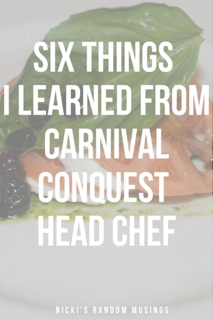 Six Things I Learned from Carnival Conquest Head Chef | #CruisingCarnival Carnival Conquest Secrets, Carnival Conquest Cruise, Jambalaya Rice, Carnival Conquest, Jerk Pork, Carnival Magic, Cold Soup, Things I Learned, The Carnival