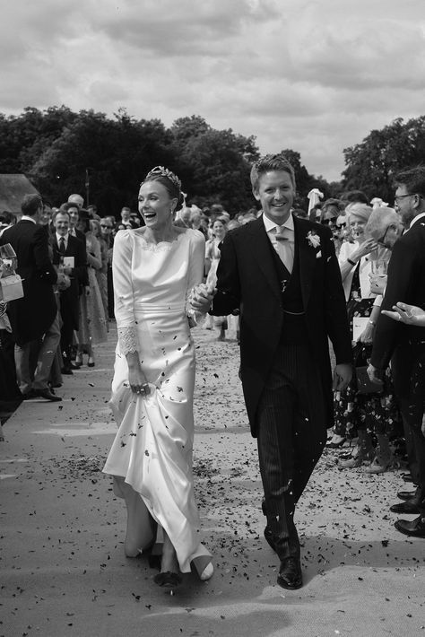 High Society Wedding, Eaton Hall, Duke Of Westminster, Hugh Grosvenor, Wedding Of The Year, Scene Fashion, Princess Eugenie, New Wife, Bride Wear