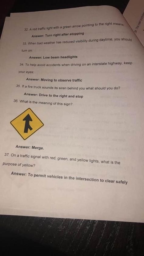 Drivers Ed Notes Aesthetic, Drivers Permit Test, Driving Test Questions, Dmv Driving Test, Dmv Permit Test, Driving Tips For Beginners, Learning To Drive Tips, Driving Test Tips, Learn Car Driving