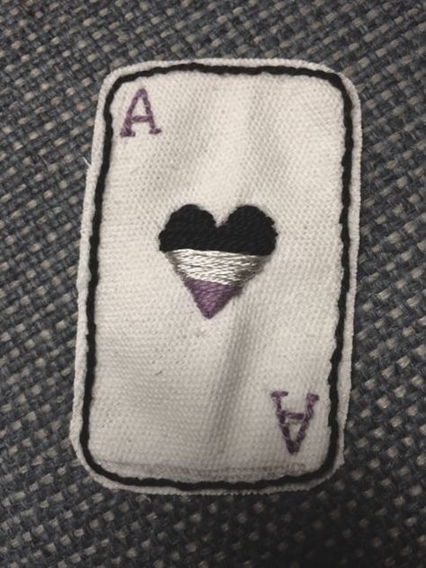 Ace Pride, Punk Patches, Asexual Pride, Battle Jacket, Diy Patches, Patches Jacket, Embroidery Inspiration, Indie Brands, Embroidery And Stitching