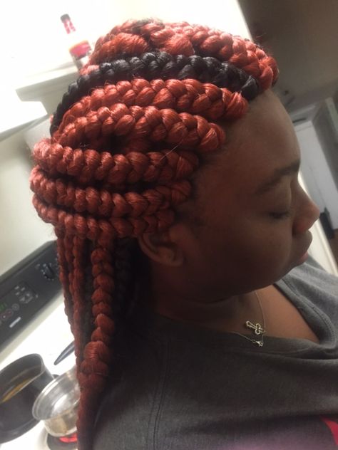 Braids Sizes, Box Braids Sizes, Black Hair Updo, Braid Hair Styles, Back To School Stuff, Black Hair Updo Hairstyles, My Hair Styles, Braids Hairstyles For Black Women, Cute Box Braids