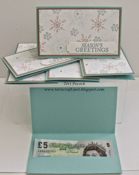 Gift Money Holder, Money Holders Card, Card Holder Diy, Gift Cards Money, Christmas Gift Card Holders, Christmas Money Holder, Money Wallet, Diy Gift Card, Gift Holders