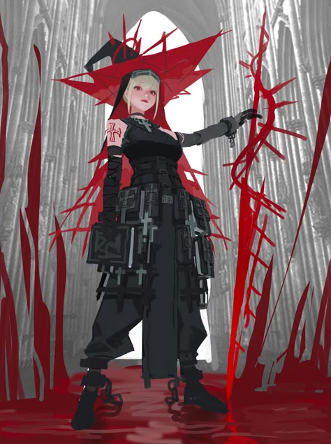 ArtStation - Mutilated blood, yao wang Wow Art, 영감을 주는 캐릭터, Female Character Design, Character Design References, Art Reference Poses, Fantasy Character Design, 그림 그리기, Pretty Art, Character Design Inspiration