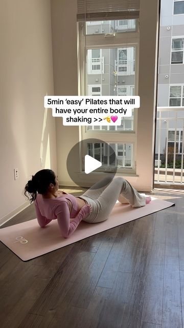 madeleine abeid on Instagram: "Easy peasy only 5mins!! Right..? WRONG mwahah 🫶🏼🫶🏼

#pilates #homeworkout" April 27, Easy Peasy, At Home Workouts, Pilates, Gym, On Instagram, Instagram, Madeleine