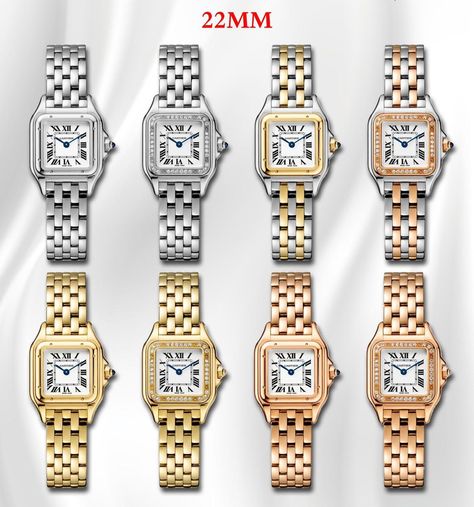 Vintage Cartier Watch, Watch For Ladies, Watch Diamond, 2000s Fashion Trends, Couple Watch, Earring Trends, Cartier Watch, Old Money Style, Classic Watches