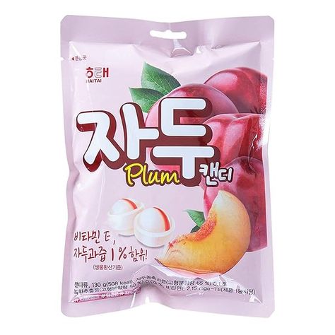 Amazon.com : LENITH K-Food Korean Favorite Flavor Plum Candy 130g / Grape Candy/Hard Candy (Plum Candy) : Grocery & Gourmet Food Candy Notes, Plum Juice, Asian Candy, Quick Treats, K Food, Macaroon Recipes, Candy Jelly, Candy Brands, Candied Fruit