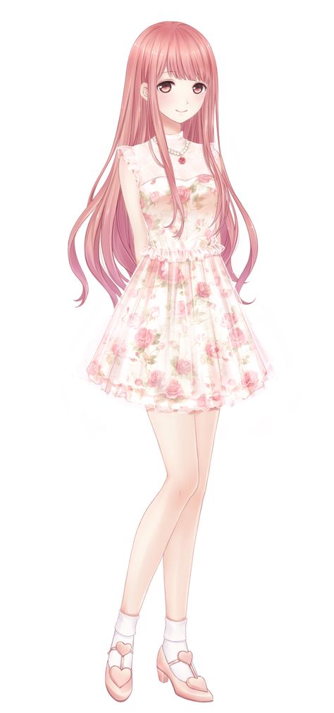 Amber Hair Colors, Long Pink Hair, Vestidos Anime, Love Nikki, Girl With Pink Hair, Nikki Love, Anime Fashion, Tv Tropes, Hair Color Pink