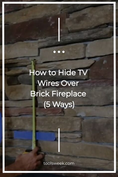 Need to hide de wires from your tv over the fireplace. This article will show you 5 ways How to Hide TV Wires Over Brick Fireplace. Hide Wires From Mounted Tv Fireplaces, Where To Hide Cable Box On Fireplace, Wiring For Tv Above Fireplace, Mounting Tv On Brick Fireplace, Frame Tv On Brick Fireplace, How To Wire Tv Above Fireplace, How To Mount Tv On Brick Fireplace, Hide Outlets Above Fireplace, How To Hide Xbox On Mantle