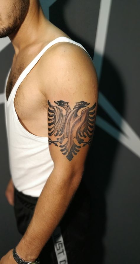 Albania Flag Tattoo, Albania Tattoo, Albanian Tattoo, Albania Flag, God Tattoos, Insta Pics, Albania, Polynesian Tattoo, Cute Drawings